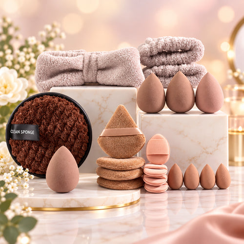 Beauty Sponge & Spa Gift Set